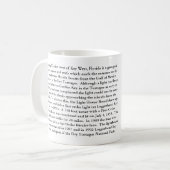 Loggerhead鍵ライトハウスフロリダヒストリスマグ コーヒーマグカップ (正面左)