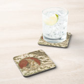 Loggiaのd'Annunciazioneからの予言者Micah、 コースター (右側)