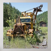 Logging Truck - Burke Idaho Ghost Town ポスター (正面)