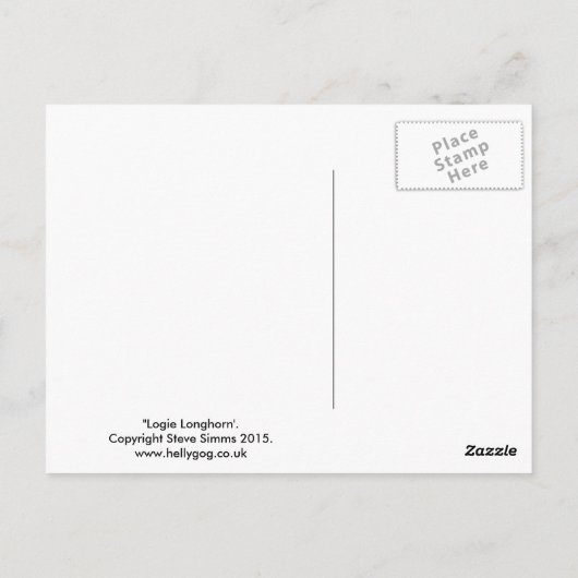 Loghorn ポストカード (裏面)