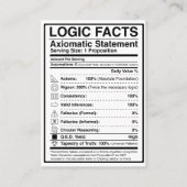 LOGIC_FACTS 名刺 (正面)