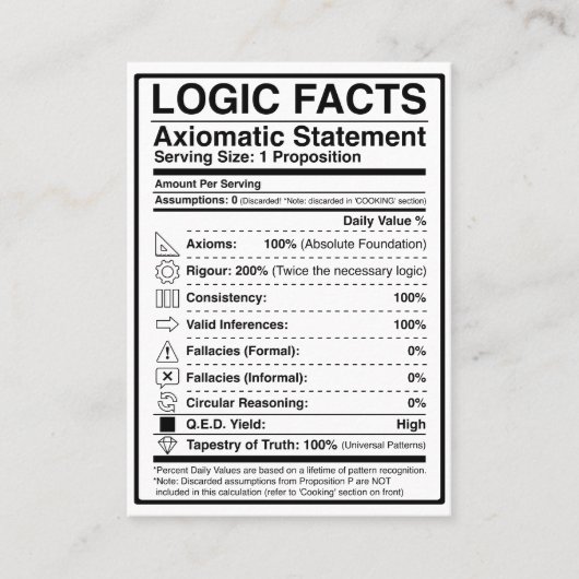 LOGIC_FACTS 名刺 (正面)