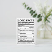 LOGIC_FACTS 名刺 (スタンド正面)