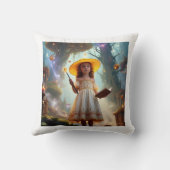 Logic Nahi、魔法ハイお洒落 – ステートメントT-Shir クッション (裏面)