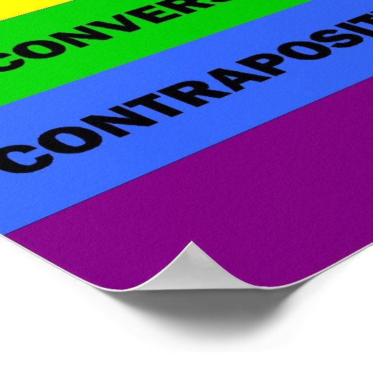 Logical Statements ポスター (角)