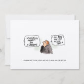 「Logicus Randomus」がんおもしろいはがき (正面)