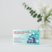 Logistics | Truck Delivery Drivers 名刺 (スタンド正面)