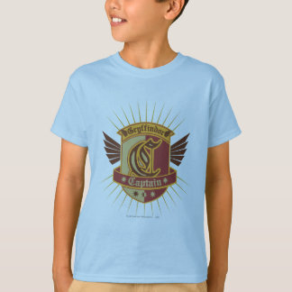 Logoハリー・ポッターシリーズ| Gryffindor QUIDDITCH™の大尉 Tシャツ