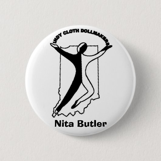 logo3のNitaの執事 缶バッジ (正面)