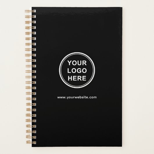 Logo and Website | Promotional Business プランナー手帳 (正面)