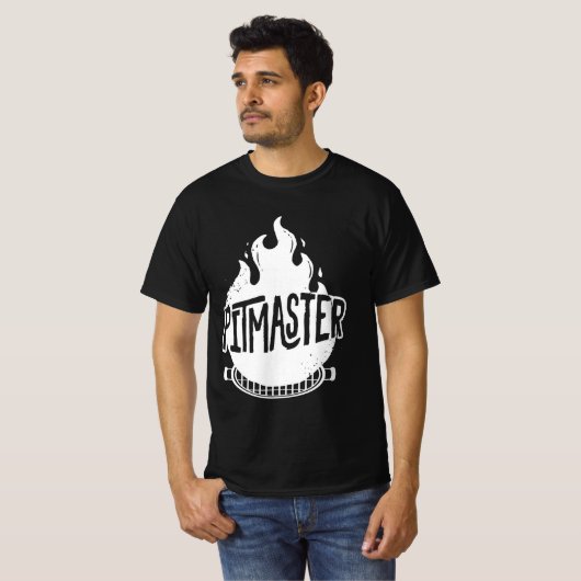 logo bbq pitmaster  tシャツ (正面フル)
