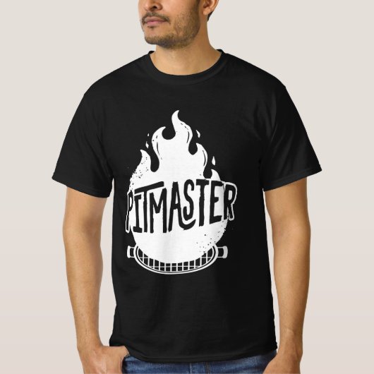 logo bbq pitmaster tシャツ (正面)