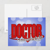 LOGO BIG RED Gastroenterologistの博士 ポストカード (正面/裏面)