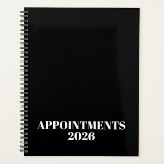 Logo black white monogram initials business 2026  プランナー手帳