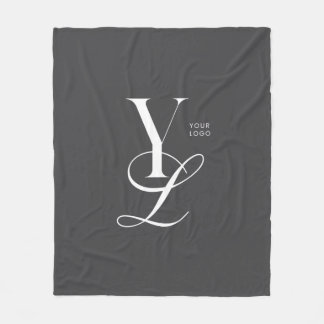 Logo Blanket Company Logo Gift Fleece Blanket フリースブランケット