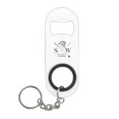 Logo Bottle Opener キーホルダー栓抜き (正面)