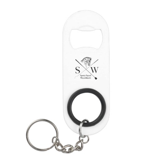 Logo Bottle Opener キーホルダー栓抜き (正面)