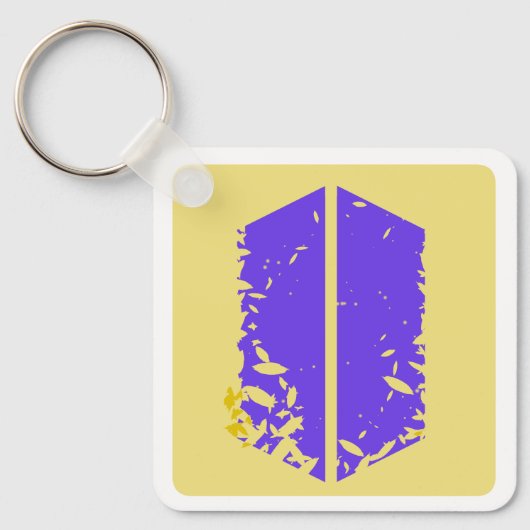 Logo BTSARMY キーホルダー (正面)