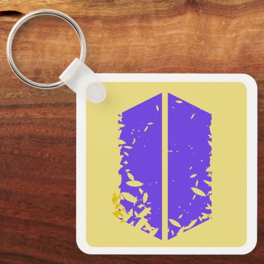 Logo BTSARMY キーホルダー (正面)