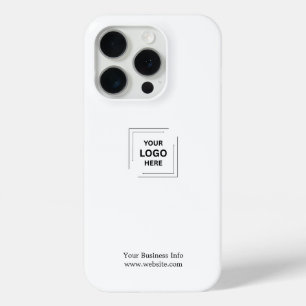 Logo Business ミニマリストシンプルiPhoneケース iPhone 15 Proケース