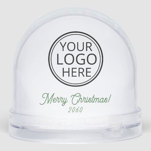 Logo Business Corporate Christmas Gift Green (裏面)