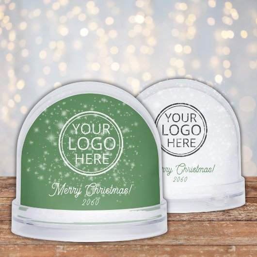 Logo Business Corporate Christmas Gift Green