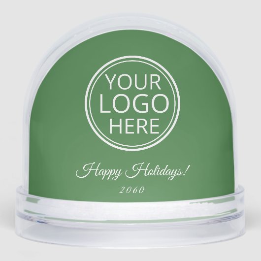 Logo Business Corporate Christmas Gift Green (正面)