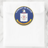 Logo CIA ラウンドシール (バッグ)
