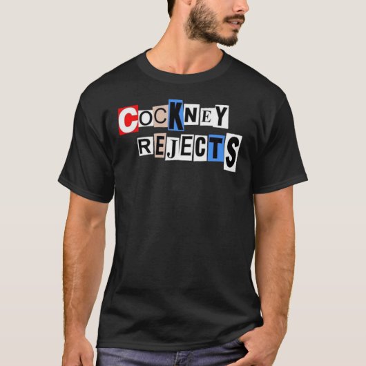LOGO =COCKNEY REJECTS   Tシャツ (正面)