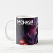 Logo coffee cup コーヒーマグカップ (左)