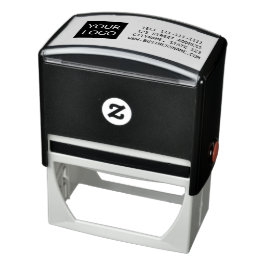 Logo Company Name Personalized Self-inking Stamp  セルフインキングスタンプ