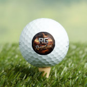 Logo custom golf balls ゴルフボール (インサイチュ 木)