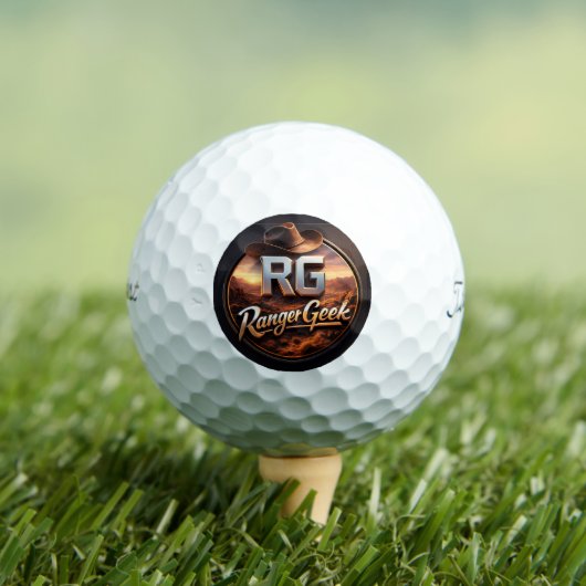 Logo custom golf balls ゴルフボール (インサイチュ 木)