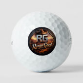 Logo custom golf balls ゴルフボール (正面)