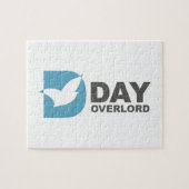 Logo D-Day Overlord profil ジグソーパズル (横)
