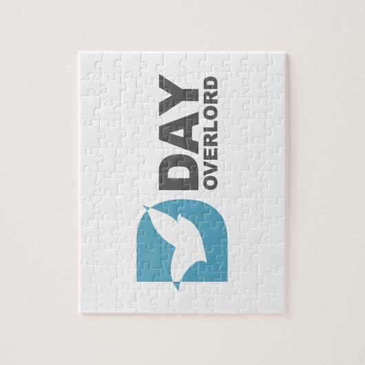 Logo D-Day Overlord profil ジグソーパズル (縦)