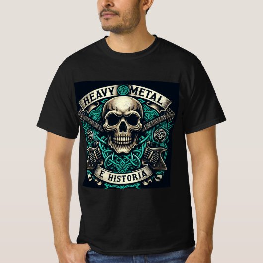 Logo de Heavy metal e historia - Youtube Tシャツ (正面)