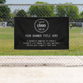 Logo d'entreprise Bannière personnalisé en promo 横断幕 (インサイチュ)