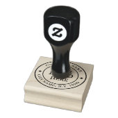 Logo d'entreprise Simple Élégant ラバースタンプ (スタンプ)