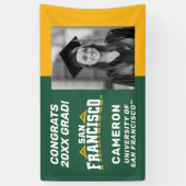 Logo der Universität San Francisco | Glückwunsch G 横断幕 (縦)