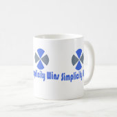 Logo Design for Coffee & Tea Mug コーヒーマグカップ (正面右)