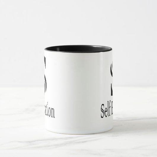 Logo Design for Self Education マグカップ (中央)