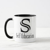 Logo Design for Self Education マグカップ (左)