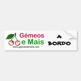 Logo do Portal, A BORDO, www.gemeosemais.com バンパーステッカー