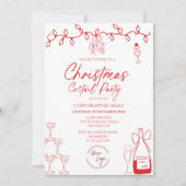 LOGO Doodle Corporation Christmas Coctail Party 招待状 (正面)