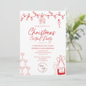 LOGO Doodle Corporation Christmas Coctail Party 招待状 (スタンド正面)