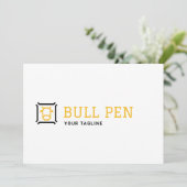 Logo Download Bull Pen Logo | Finance Strength 招待状 (スタンド正面)