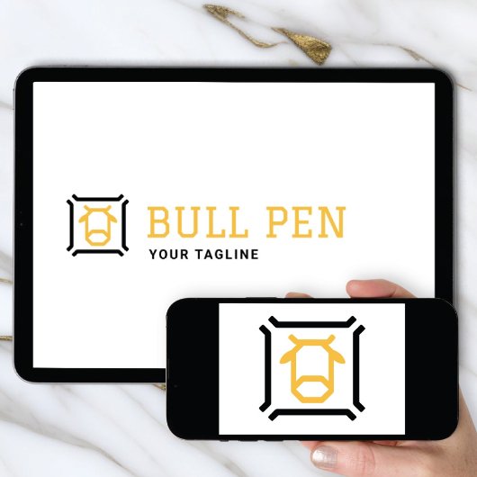 Logo Download Bull Pen Logo | Finance Strength 招待状