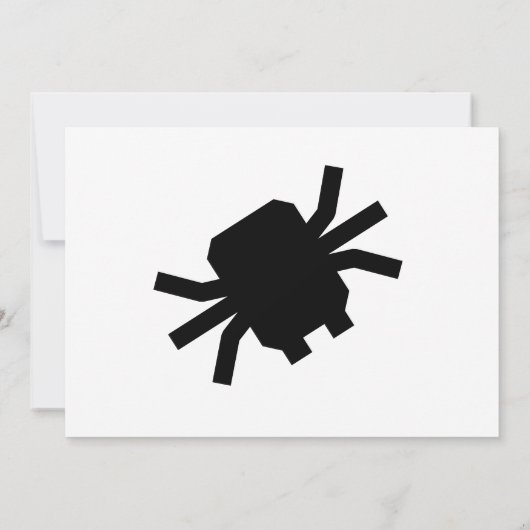 Logo Download Robotic Bug Logo | Tech Brand 招待状 (裏面)