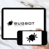 Logo Download Robotic Bug Logo | Tech Brand 招待状